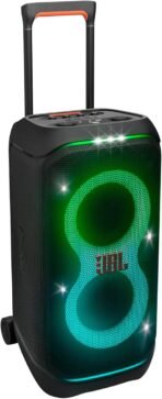 JBL PartyBox Stage 320 Pro Sound Party System with Dynamic Light Effects (Black) + Free Tripod Mount