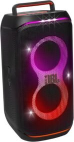 JBL PartyBox Club 120 Pro Sound Portable Party System (Black) + Free Tripod Mount