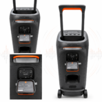 JBL PartyBox Stage 320 Pro Sound Party System with Dynamic Light Effects (Black) + Free Tripod Mount - Image 4
