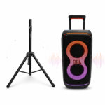 JBL PartyBox Stage 320 Pro Sound Party System with Dynamic Light Effects (Black) + Free Tripod Mount