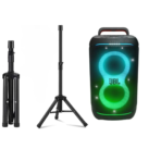 JBL PartyBox 520 Portable Bluetooth Party Speaker with Deep Bass & Light Show + Free Tripod Mount