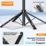 Plokama A7 Pro AI Face Tracking Gimbal Tripod with Ring Light – Auto Follow Smartphone Stabilizer - Image 3