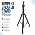Speaker Tripod Stand (Adjustable, Foldable, Stable Base) - Image 4