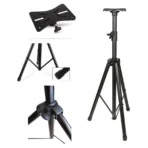 Speaker Tripod Stand (35mm Universal, Adjustable Height, Heavy Duty)
