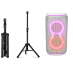 JBL PartyBox Club 120 Pro Sound Portable Party System (White) + Free Tripod Mount
