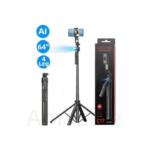 C17 AI Face Tracking 3-Axis Gimbal Stabilizer Tripod – Smartphone Video Stabilizer - Image 2