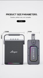 Lenyes Titan 1 Portable Bluetooth Party Speaker - Image 5