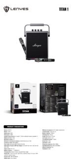 Lenyes Titan 1 Portable Bluetooth Party Speaker - Image 3