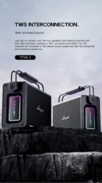 Lenyes Titan 2 Portable Bluetooth Party Speaker - Image 2