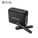 Lenyes S867 Portable Karaoke Bluetooth Speaker with Wireless Mic