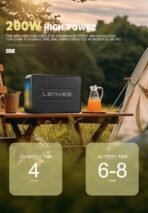 Lenyes S859 Portable Karaoke Bluetooth Speaker with Wireless Mic - Image 3