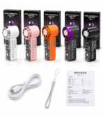 2pcs Mini Hand Held Fan Pro K824 - Image 3