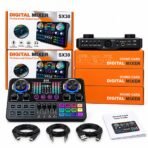 XS30 Plus Live Sound Card + MAONO AU-A03 Condenser Microphone Complete Streaming & Recording Kit - Image 8